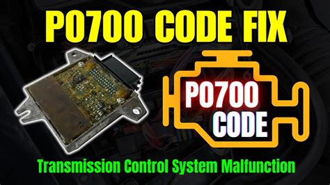 Transmission Code P0700 的图像结果