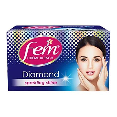 Fem Diamond Creme Bleach, 10 Gm : Amazon.in: Beauty