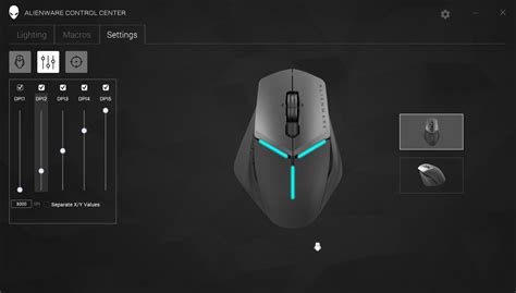 Image result for Alienware Mouse Control Center