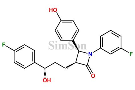 Ezetimibe m-Fluoro Aniline Analog | CAS No- 1700622-06-5 | Simson ...