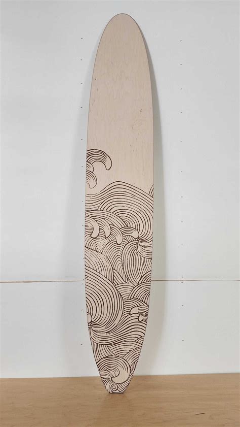 Wave Surfboard Wall Art Surfboard Wall Decor - Etsy