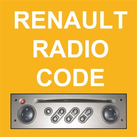 Renault Symbol Radio Code 的图像结果