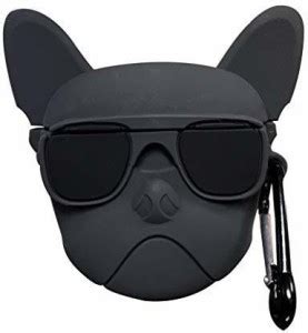 MOBILOVE Pouch for Apple AirPods 1 & 2 | Cute 3D Bulldog Animal Cartoon ...