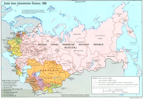 Russia and the Former Soviet Republics Maps - Perry-Castañeda Map Collection - UT Library Online