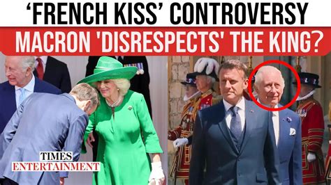 Macron Breaks Royal Code? Walks Ahead of King Charles & Kisses Kate’s Hand