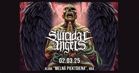 SUICIDAL ANGELS (Gre) / Domination Inc. (Gre), Klubs Melnā Piektdiena ...