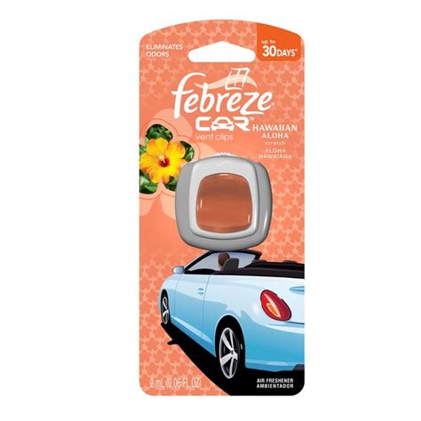 Febreze 0.06-oz Hawaiian Aloha Car Air Freshener at Lowes.com