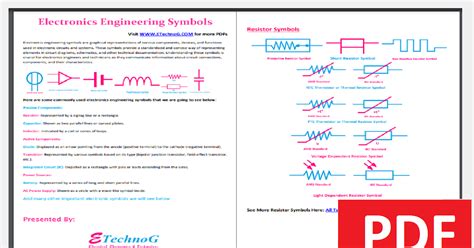 Image result for Electronic Symbols Tutorial