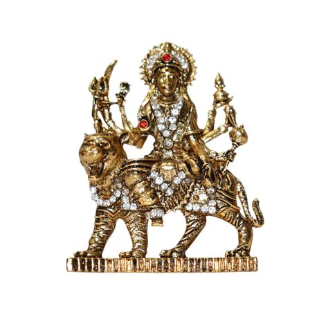 Buy KULIA Durga maa Statue Indian Pooja Items Hindu Idol Murti Navratri ...