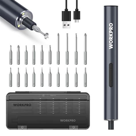 WORKPRO - 3.6V precision electric screwdriver set : Amazon.in: Home ...