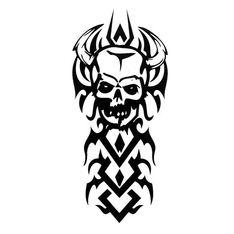 Comet Busters Black Arm Band/Back Temporary Water Tattoo Sticker (BJ16