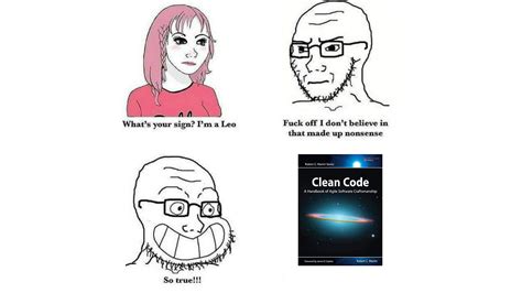 Image result for Clean Code Meme