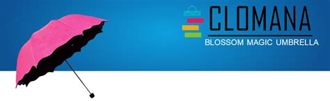 CLOMANA Triple Folding Mini Blossom Magic Compact Umbrella for Girls ...