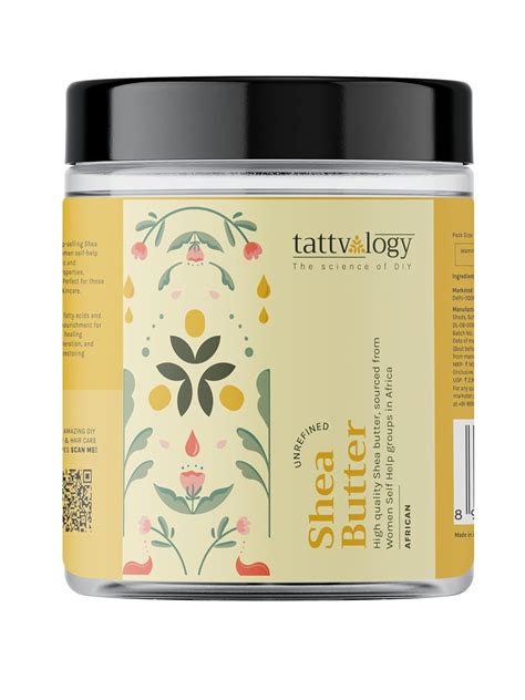 Buy Tattvalogy African Shea Butter | Organic, Raw & Unrefined | Body ...