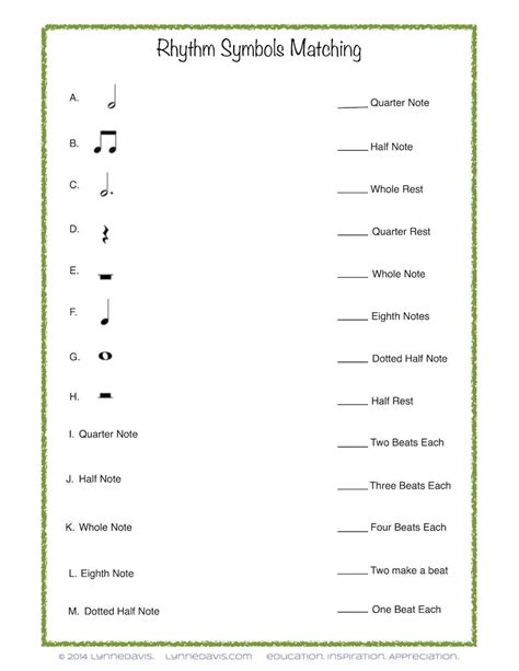 Image result for Fun Rhythm Worksheets