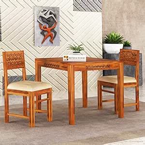 KENDALWOOD™ Furniture Sheesham Wood Dining Table Square (34x34 inch ...