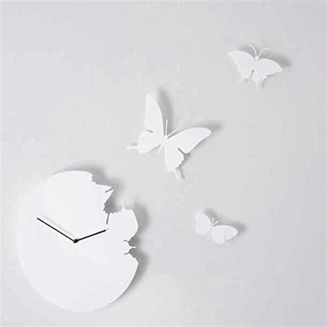 Buy Yashwi Enterprises Designer Moon Butterfly Asymetric Fancy Analog ...