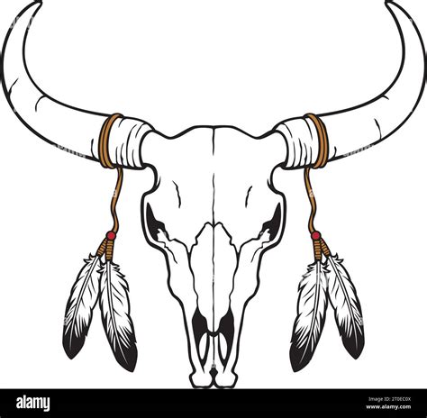 How To Draw A Bull Skull Step By Step