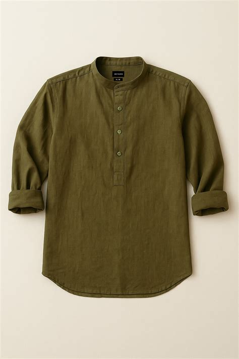 Buy Trendy Palm Green Festive Kurtas for men | Beyours