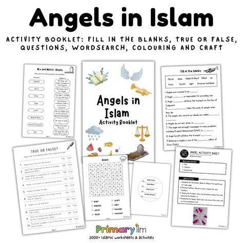Angels in Islam: an activity booklet for kids - Primary Ilm