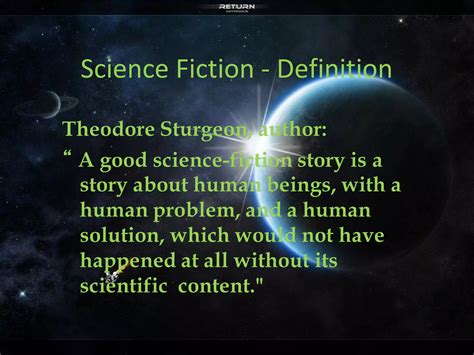 Sci fi presentation | PPT