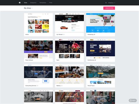 Site Builder Website 的图像结果