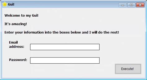 Image result for Create GUI AutoIt