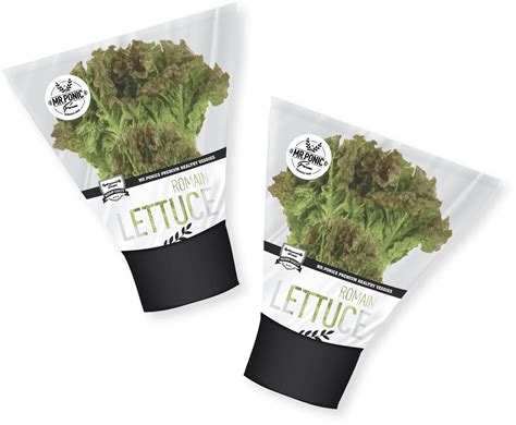 Download Packaged Romain Lettuce Bags | Wallpapers.com