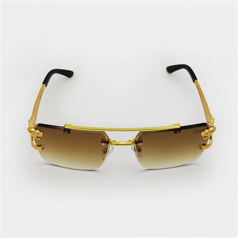 Joe's Lion's Gaze Sunglasses with Brown Gradient for Men & Women – Thejoe