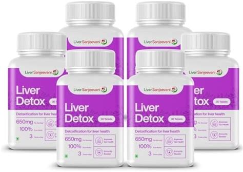 Buy Liver Sanjeevani 650mg Liver Detox Capsules – Ayurvedic Formula for ...