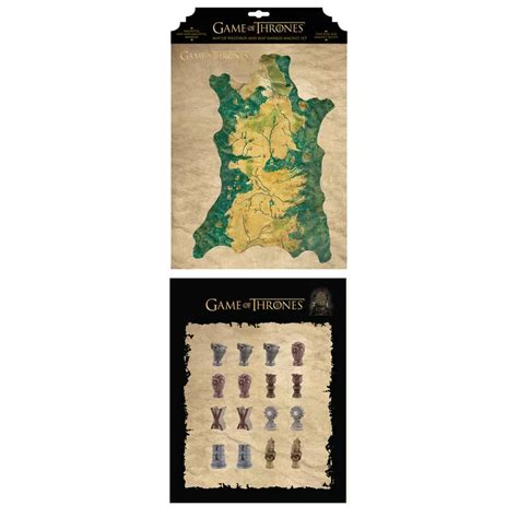 Buy Game of Thrones Westeros Map Magnet Set at Ubuy India