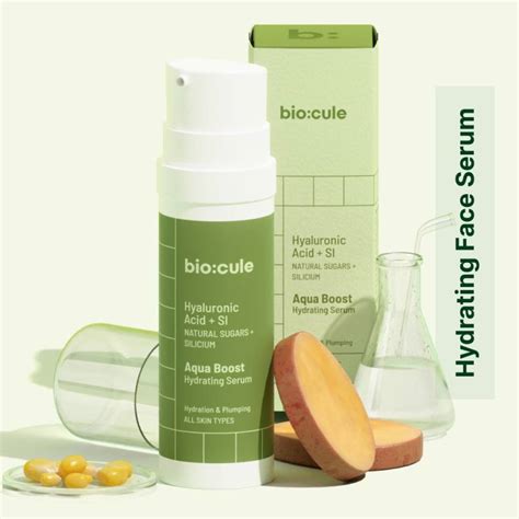 biocule Aqua Boost Hydrating Serum, Hyaluronic Acid+Pentavitin from ...