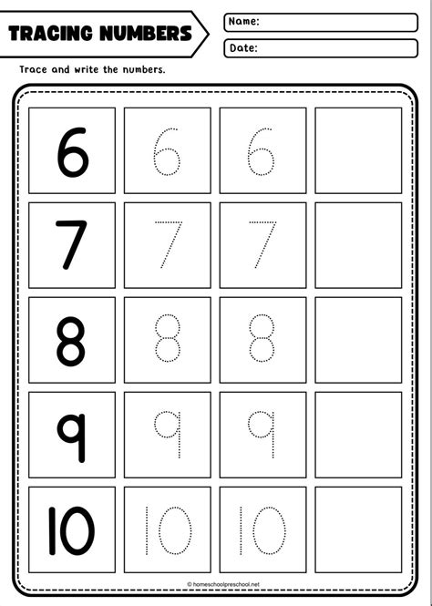 Number Tracing Worksheets 1-15 – Free download and print for you.