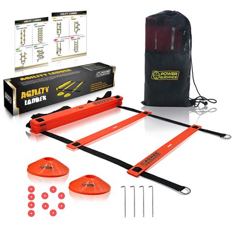 Buy POWER GUIDANCE Agility Ladder (20 Feet) for Speed & Agility ...