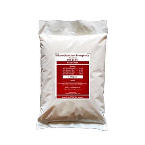 Jual MONOCalcium Phosphate - MONOkalsium fosfat - MCP 21% 1 KG - PCS ...