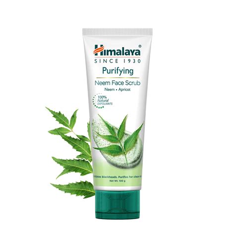 Himalaya Purifying Neem Scrub - Removes Impurities & Dead Skin ...