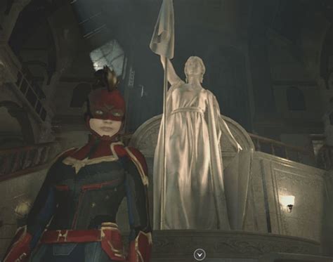Experience Resident Evil 2 Remake As Captain Marvel