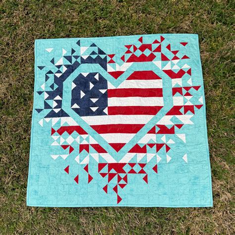 Image result for Exploding Heart Quilt Pattern Kit