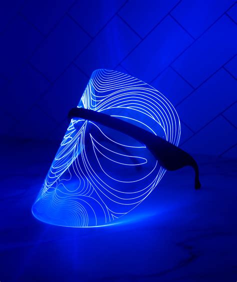 Buy Red Light Therapy LED Face Mask For Skin Online | Get Patented Blue ...