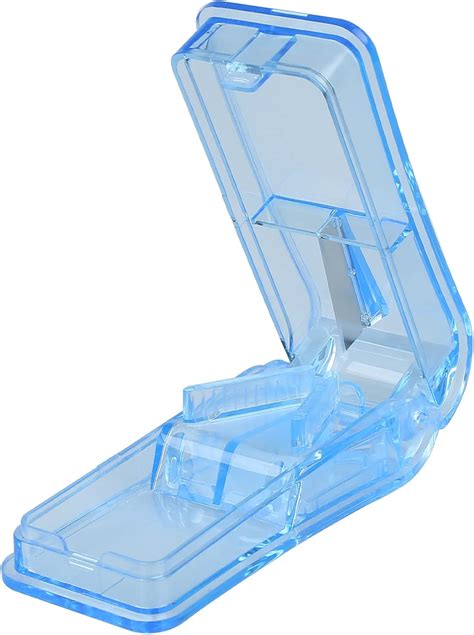 Pill Cutter for Small or Large Pills, Tablets Splitter with Safety ...