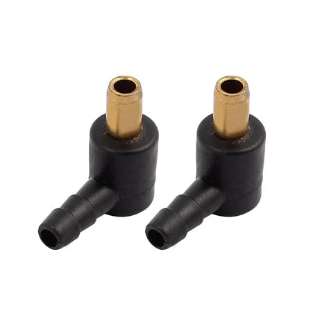 PRAV® 2 Pcs 2.5mm Hole Dia Male Thread Right Angled Boat Nipple Zerk ...
