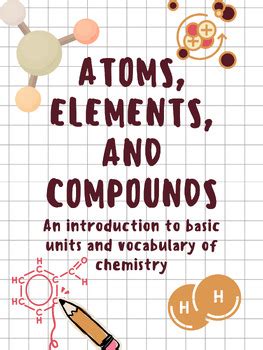 Image result for Free Science Lessons Atoms Elements and Compounds