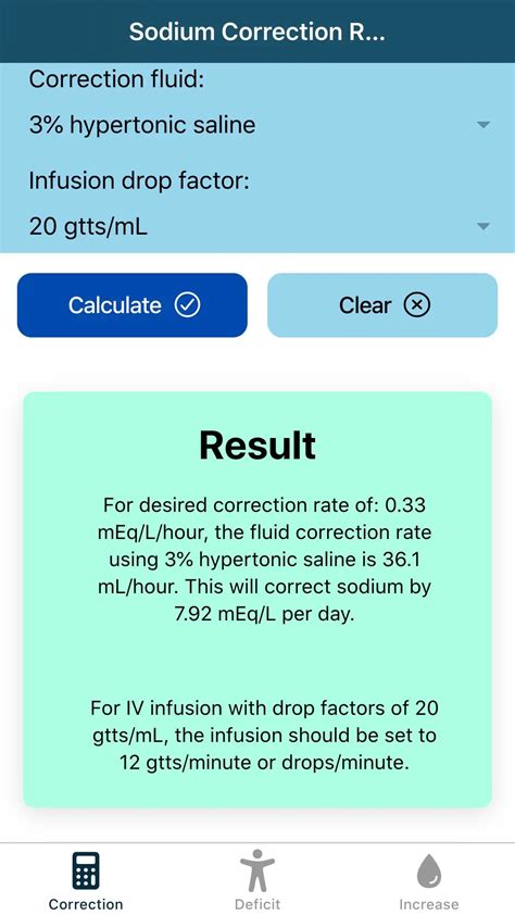 Descargar Hyponatremia Calculator: Sodium Correction Rate en PC | GameLoop Oficial