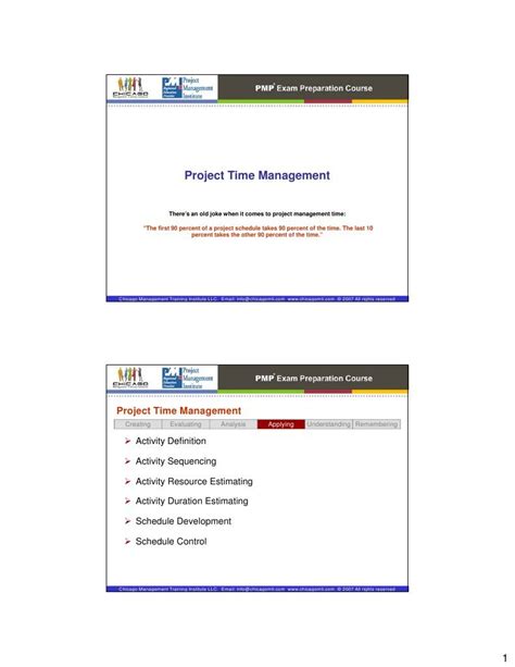 Project Time Management PDF 的图像结果