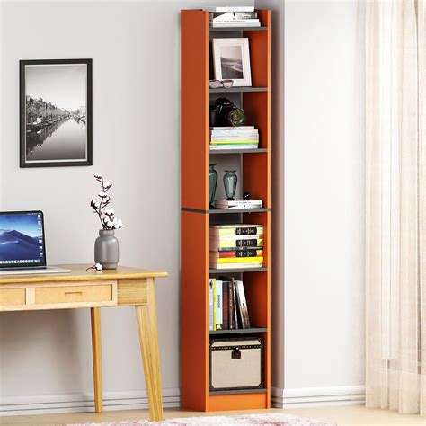 Lukzer Elevate Your Space With A Stylish 6 Layer Dual Tone Bookshelf ...