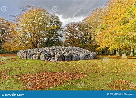 Clava Cairn at Balnuaran of Clava in Scotland Stock Photo - Image of ...