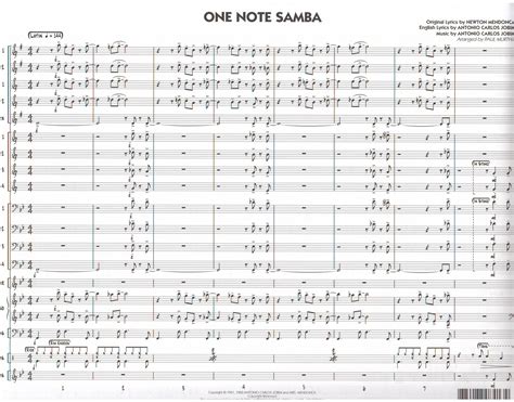 Image result for One Note Samba Saxophone