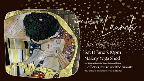 The Kissing Project launch, Maleny Yoga Shed, Balmoral Ridge, 13 June ...
