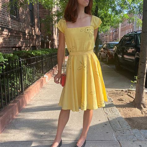 La la land dress yellow online