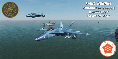 F-18C VFA-104 Valknut (Ace Combat) - kingdom of erusea